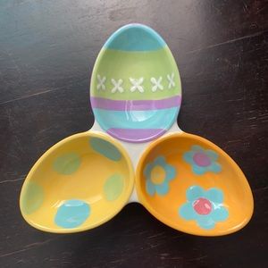 blossoms & blooms Easter ceramic candy/nut dish